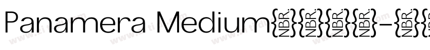 Panamera Medium字体下载字体转换